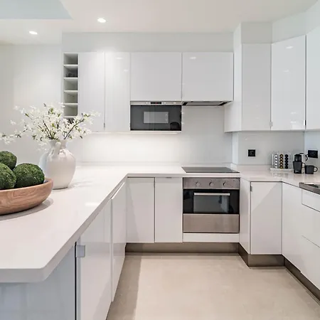 Luxurious With Community Pool & Balcony In Puerto Banus *